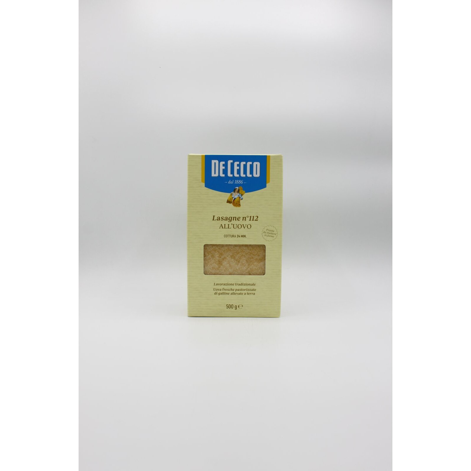 DE CECCO/112 LASAGNE UOVO GR 500